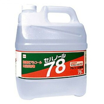 セハージャパン アルコール除菌剤 セハノール78 4L×4本入 2001【メーカー直送：代金引換不可：同梱不可】【北海道・沖縄・離島は配達不可】 11,542円