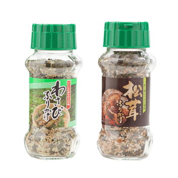 みなり わさびふりかけ 85g・松茸ふりかけ 85g 各15個セット【メーカー直送:代金引換不可:同梱不可】【北海道・沖縄・離島は配達不可】|ホームセンターセブン