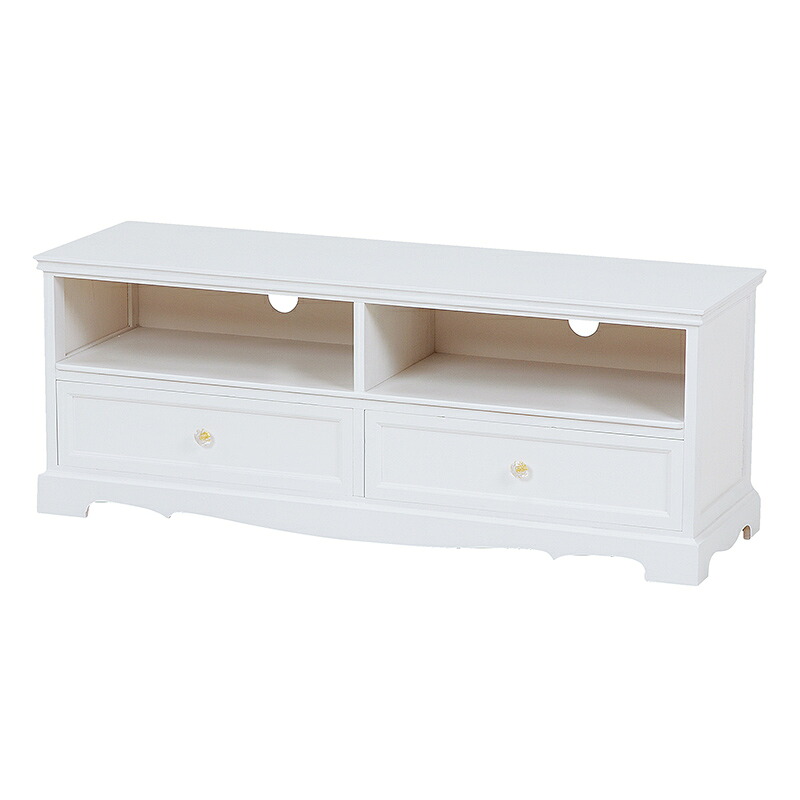 【ポイント10倍】テレビ台 (約)幅110×奥行33.5×高さ42cm MTV-6593WH 萩原【ポイントUP:2026年7月19日20:00~7月26日 1:59まで】|ホームセンターセブン