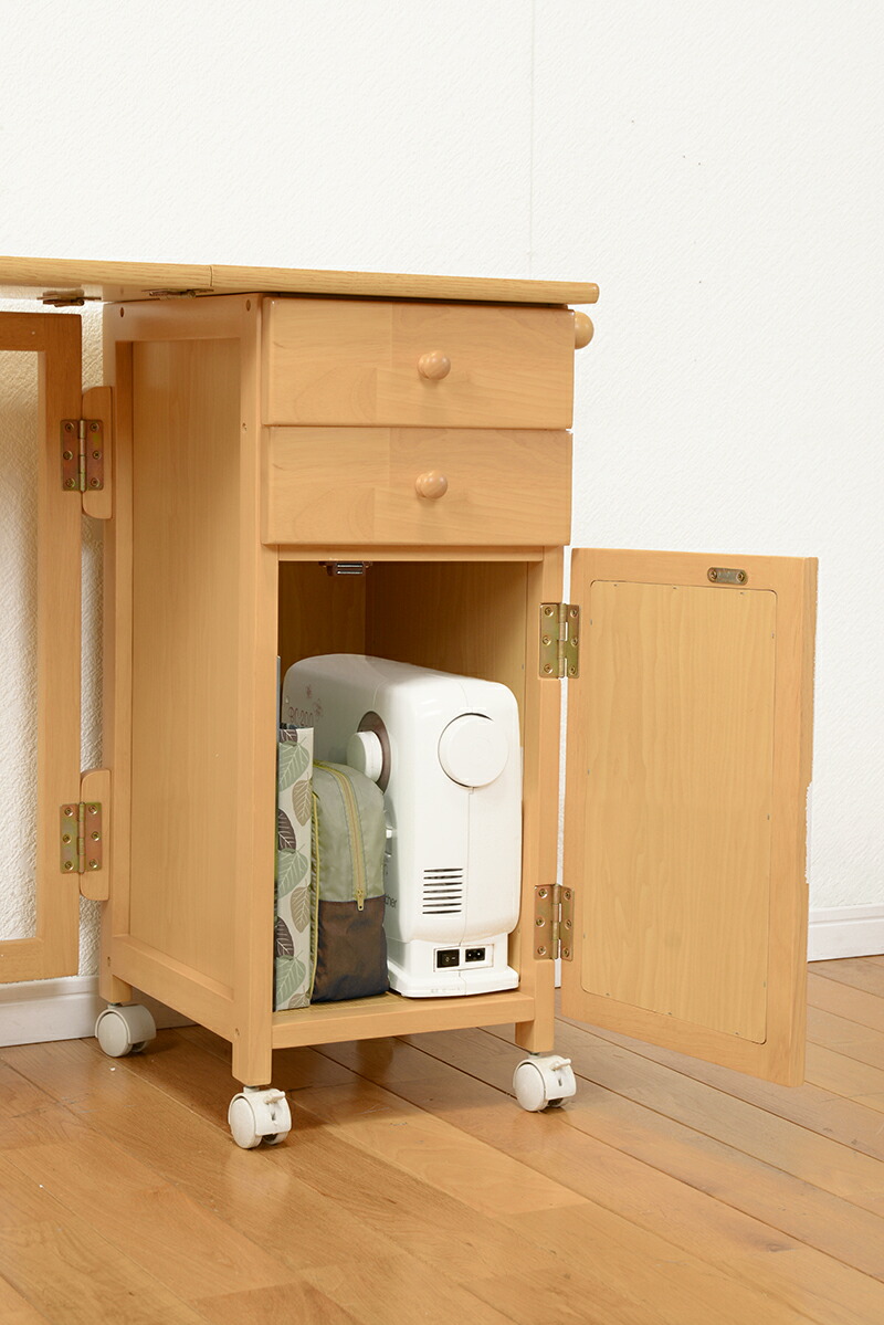 折りたたみデスク(約)幅88(45)×奥行40×高さ71cmVT-7370NA萩原