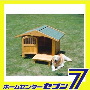 楽天市場 送料無料 ロッジ犬舎 ブラウン Rk 1100 アイリスオーヤマ 犬小屋 ホームセンターセブン