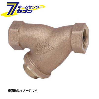 東洋バルヴ 150BT-N 青銅Y形ストレーナー 40A (150BT-N_40A)