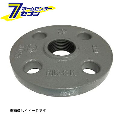 鋳鉄製 合フランジ 10K コート品 100A （RCF-コ-ト10KFC-F_100A） [ リケン]