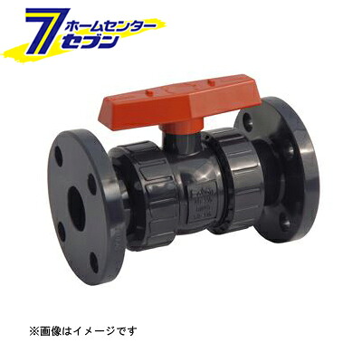 セキスイ PVC BVFXV PVCボール弁（フランジ・FKM） 65A （PVCBVFXV_65A） [ 積水化学工業]