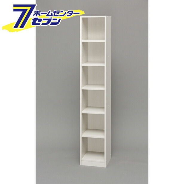 スペースフィットラック オフホワイト S-SFR1830 アイリスオーヤマ [オープンシェルフ ディスプレイ 飾り棚 本 DVD CD 整理棚 収納 リビング収納]｜セブンプロ