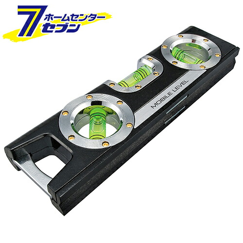 モバイルレベル160ブラック ML-160BK TJMデザイン タジマ [大工道具 測定具 水平器]