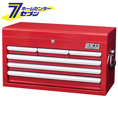 チェスト(4段6引出シ) SRC-4060RE 藤原産業 [作業工具 工具箱 スチール製]