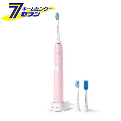 フィリップス 電動歯ブラシ ソニッケアー プロテクトクリーン 4300 パステルピンク HX6806/72 [電子歯ブラシ 本体 音波歯ブラシ オーラルケア 歯ブラシ 歯ぶらし 舌磨き 充電式 歯垢除去 歯磨き 純正品 家電 Sonicare ProtectiveClean Philips]