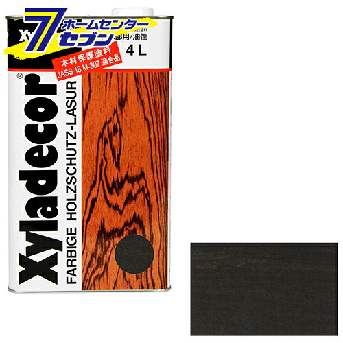 キシラデコール 4L 108 パリサンダ[建築 住宅資材 接着剤 塗料 オイル塗料]