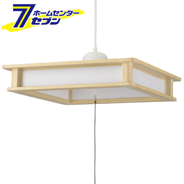 オーム電機 LED和風ペンダントライト 8畳用 昼光色06-3875 LT-W40D8G-W1[照明器具:ペンダントライト]