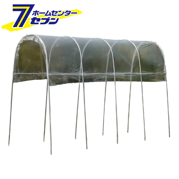 南栄工業 雨よけハウス 1畝用 AM1235型 [園芸用品 ビニールハウス 園芸温室 組立式 ナンエイ]【hc8】｜セブンプロ
