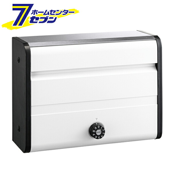 ダイケン 集合郵便受ポステック (ホワイト) 商品単品販売 CSP-106DW [郵便ポスト 郵便入れ 郵便物入れ 薄型 防滴仕様 壁掛け 前入れ 前出し 白 DAIKEN]