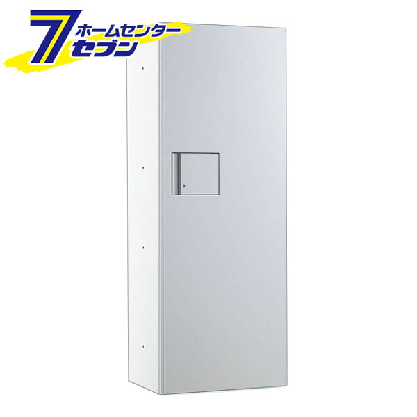 ダイケン 宅配ボックス プッシュ錠タイプ 標準扉 (ホワイト/シルバーメタリック) TBX-F2L-WM 商品単品販売 tbx-f2l-wm [宅配BOX 完成品 1段仕様 防滴 160サイズ荷物対応 DAIKEN 白 銀]｜セブンプロ