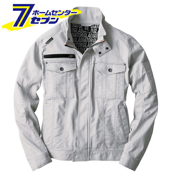 ストレッチ コードピケ ジャケット (アッシュ) SS GA-3910 [作業服 作業着 ユニフォーム ストレッチ メンズ レディース グラディエーター GLADIATOR CO-COS コーコス信岡]
