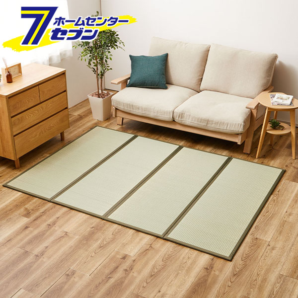 折り畳める 畳マットレス 鞍馬 ダブルサイズ サイズ140×200cm 萩原 [い草100% 抗カビ]