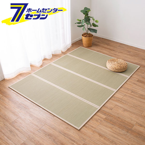 折り畳める 畳マットレス 貴船 セミダブル 120×200cm 159067911 萩原 [折りたたみ 折り畳み い草マットレス 置き畳 敷物 寝具 ゴザ ごろ寝マット 和風]