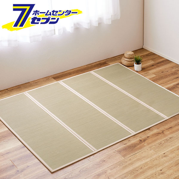 折り畳める 畳マットレス 貴船 ダブル 140&times;200cm 159067912 萩原 [折りたたみ 折り畳み い草マットレス 置き畳 敷物 寝具 ゴザ ごろ寝マット 和風]｜セブンプロ 9,352円