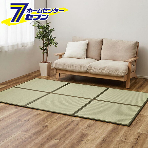 【ポイント10倍】連結畳 置き畳 鎌倉 6面 150×225cm 160900110【ポイントUP:2026年4月4日20:00~4月10日 01:59まで】