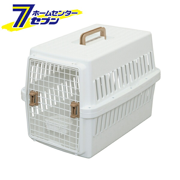 中型犬 エアトラベルキャリー Mサイズ ～20kg ホワイト ATC-670 [飛行機可 防災 ペット 同行避難 アイリスオーヤマ]