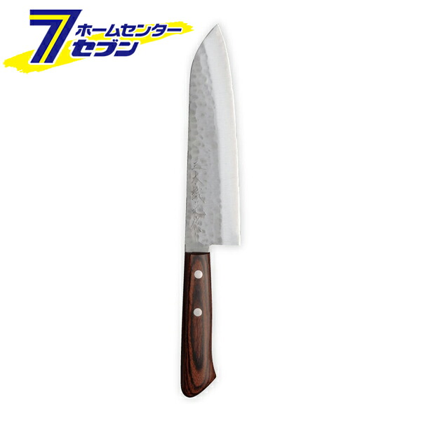 三木誠光作 V金1号 鎚目 牛刀 180mm 日本製 UF183 [シェフナイフ 肉切り 包丁 庖丁 西洋包丁 万能包丁 キッチン用品 三木刃物製作所]｜セブンプロ
