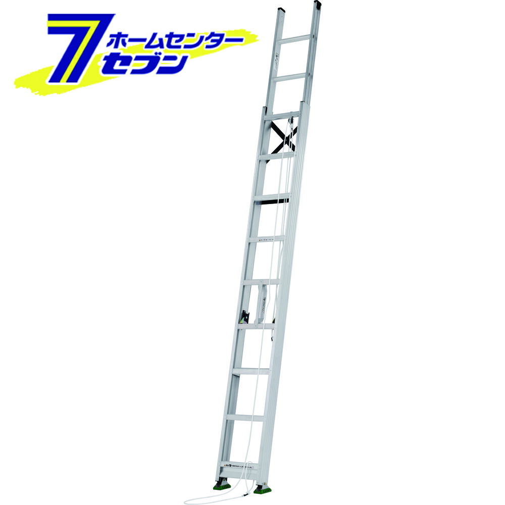 2連はしご 約7.4m MD-74D アルインコ [alinco 二連 ハシゴ 梯子 アルミ リベット方式 インサイド構造 大型脚端具]