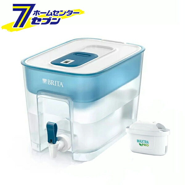 タンク型浄水器 フロー ベーシックブルー カートリッジ 1P BRITA Japan [ブリタ 浄水型 大容量 飲料水 エコ]