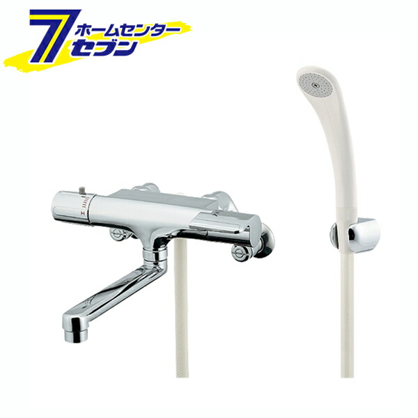 サーモスタットシャワー混合栓 173-061 カクダイ [浴室用 蛇口 水道 シャワーヘッド ホース セット]