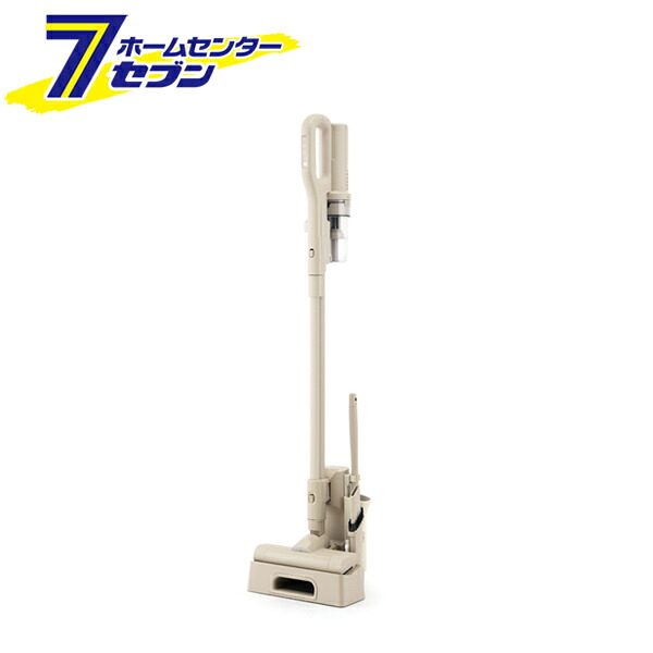 充電式サイクロンスティッククリーナー MagiCaleena グレージュ SCD-124P-HC アイリスオーヤマ [サイクロン式 掃除機 コードレスクリーナー 軽量 スタンド]