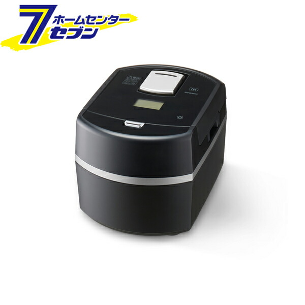 IHジャー 炊飯器 瞬熱真空釜 5.5合 ブラック RC-IF50-B アイリスオーヤマ [かまど炊き 銘柄炊き 粒立ち ツヤ 調理家電 キッチン家電]