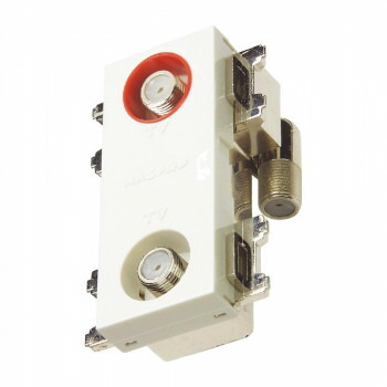 楽天市場】マスプロ電工 直列ユニット 2端子型・電源挿入型テレビ端子