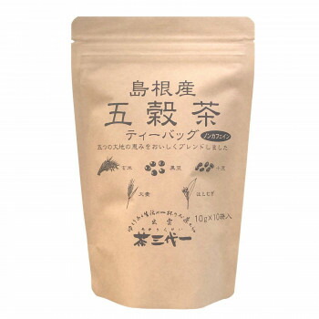 島根産　五穀茶　ティーバッグ(10g×10個入)×10セット【メーカー直送：代金引換不可：同梱不可】【北海道・沖縄・離島は配達不可】