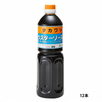 和泉食品　タカワウスターソース　1000ml(12本)【メーカー直送：代金引換不可：同梱不可】【北海道・沖縄・離島は配達不可】 8,669円