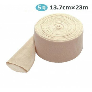ハクゾウ　ストッキネット　チューブホータイ　5号　13.7cm×23m　1050004【メーカー直送：代金引換不可：同梱不可】【北海道・沖縄・離島は配達不可】