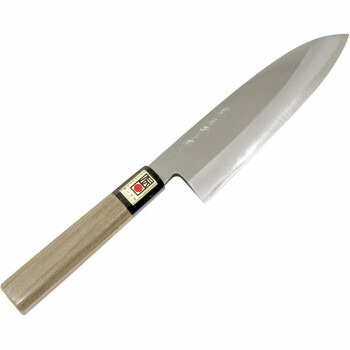 日本製 堺一文字吉國作 青二鋼 三徳包丁 180mm【メーカー直送：代金引換不可：同梱不可】【北海道・沖縄・離島は配達不可】