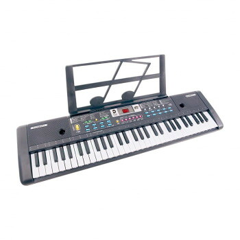 デジタルランド 61鍵盤ガイド機能付電子キーボード DL-YU330 4353-027【メーカー直送：代金引換不可：同梱不可】【北海道・沖縄・離島は配達不可】｜セブンプロ