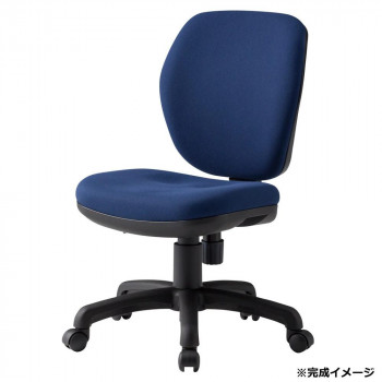 藤沢工業(TOKIO)　オフィスチェア　FST-77 ネイビー【メーカー直送：代金引換不可：同梱不可】【北海道・沖縄・離島は配達不可】