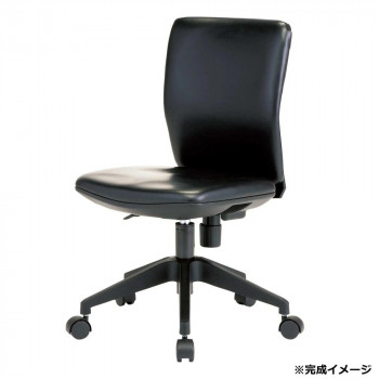 藤沢工業(TOKIO)　オフィスチェア　FST-55L ブラック【メーカー直送：代金引換不可：同梱不可】【北海道・沖縄・離島は配達不可】