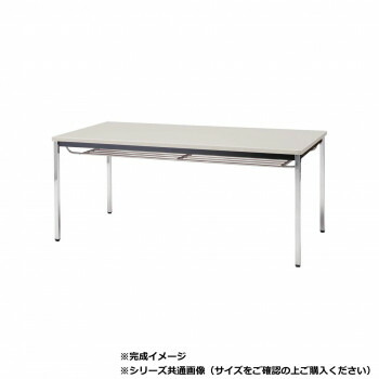 藤沢工業(TOKIO)　ミーティングテーブル　TDWS-1860TK ニューグレー【メーカー直送：代金引換不可：同梱不可】【北海道・沖縄・離島は配達不可】