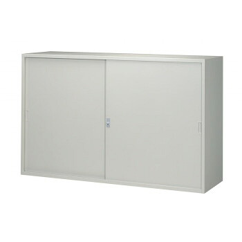 A4対応書庫/D:515タイプ 引違書庫(スチール戸) H1110/W1760 棚板4枚付 ニューグレー COM-FS52-G11W【メーカー直送:代金引換不可:同梱不可】【北海道・沖縄・離島は配達不可】|セブンプロ