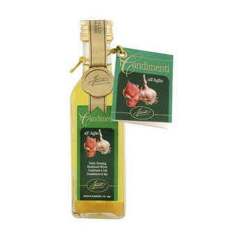 イタリア INAUDI社(イナウディ社) 香草オイル ガーリック 100ml×12個 V7【メーカー直送：代金引換不可：同梱不可】【北海道・沖縄・離島は配達不可】