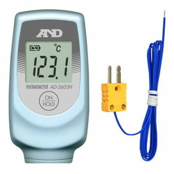 A＆D 熱電対温度計 露出形ディスポセンサ付属 AD5605H【メーカー直送：代金引換不可：同梱不可】【北海道・沖縄・離島は配達不可】