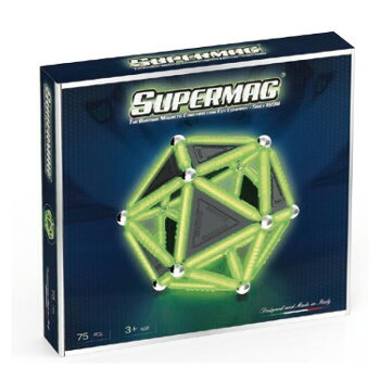 遊びながら学べる イタリア製玩具 スーパーマグ・グロー75 694-0008【メーカー直送：代金引換不可：同梱不可】【北海道・沖縄・離島は配達不可】