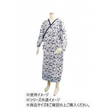 幸和製作所 テイコブ(TacaoF) 介護用ねまき婦人用 フリーサイズ 紺 PA06-NV-W-F【メーカー直送：代金引換不可：同梱不可】【北海道・沖縄・離島は配達不可】