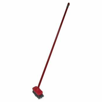 日本クリンテック Ka'z clean デッキブラシ R レッド【メーカー直送：代金引換不可：同梱不可】【北海道・沖縄・離島は配達不可】 5,316円
