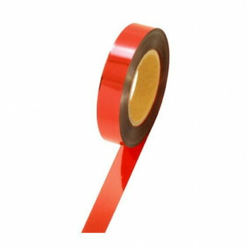タカ印　メッキテープ 赤 25×200m　40-4466【メーカー直送：代金引換不可：同梱不可】【北海道・沖縄・離島は配達不可】
