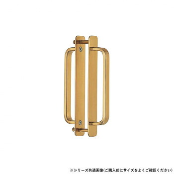 シロクマ 角形座付取手(両面用) 大大 金 DB-4【メーカー直送：代金引換不可：同梱不可】【北海道・沖縄・離島は配達不可】