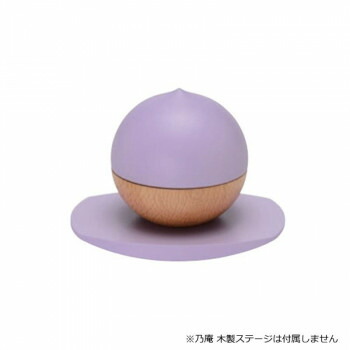 乃庵(のあん) 木製骨壺 パープル 32R8007500032【メーカー直送：代金引換不可：同梱不可】【北海道・沖縄・離島は配達不可】