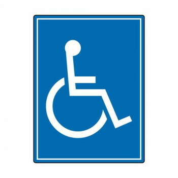ユニット 路面貼用シートユニロードフィット身障者マ 835-82【メーカー直送：代金引換不可：同梱不可】【北海道・沖縄・離島は配達不可】 4,384円