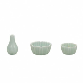 ALTE MEISTER　アルテマイスター　仏具　秋桜　3点セット　青磁　41369【メーカー直送：代金引換不可：同梱不可】【北海道・沖縄・離島は配達不可】