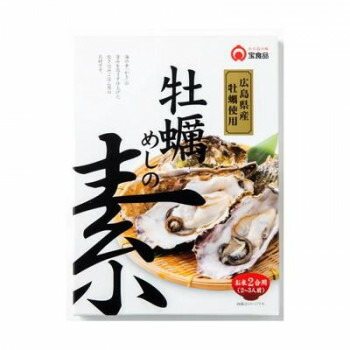 宝食品 広島県産カキ使用 牡蠣めしの素 230g×40セット【メーカー直送：代金引換不可：同梱不可】【北海道・沖縄・離島は配達不可】